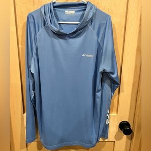 Columbia PFG hooded long sleeve fishing shirt